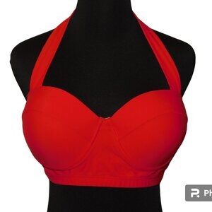 Amourri Red Bikini Swim Top Size 4XL